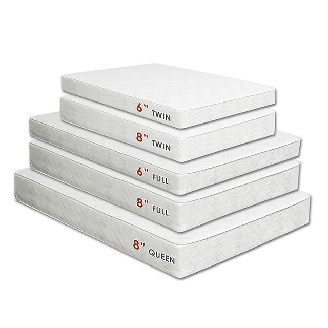 Daisy White 8" Bunkie Board Combo Mattress, Full - Jay's Mattress Plus (NY)