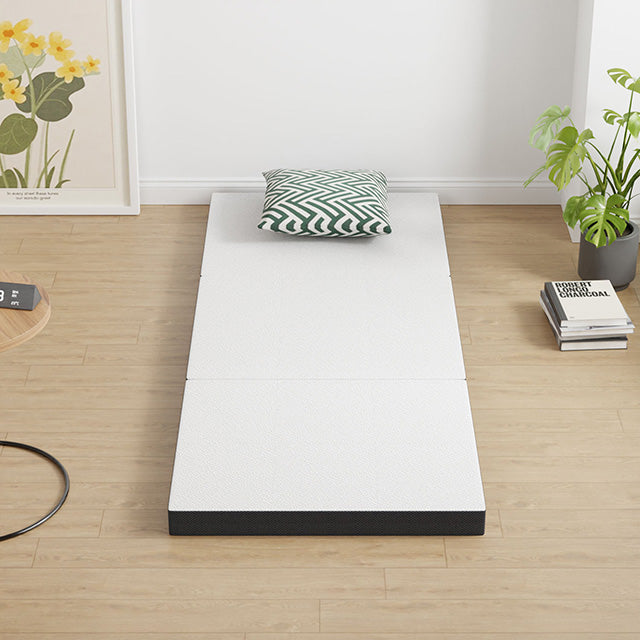 Hollyhock 4" Queen Tri-Fold Memory Foam Topper - Jay's Mattress Plus (NY)