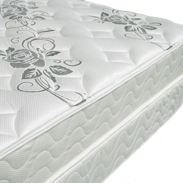 ELBERTYNA White 8" Tight Top Mattress, Twin