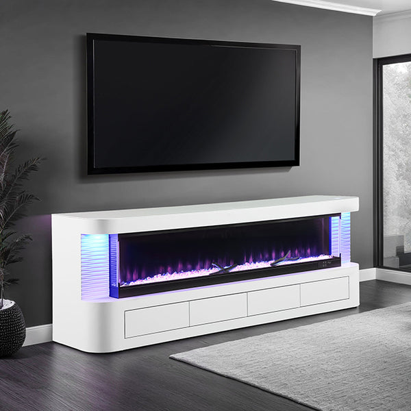Luken 71" TV Stand w/ Electric Fire Place - Jay's Mattress Plus (NY)