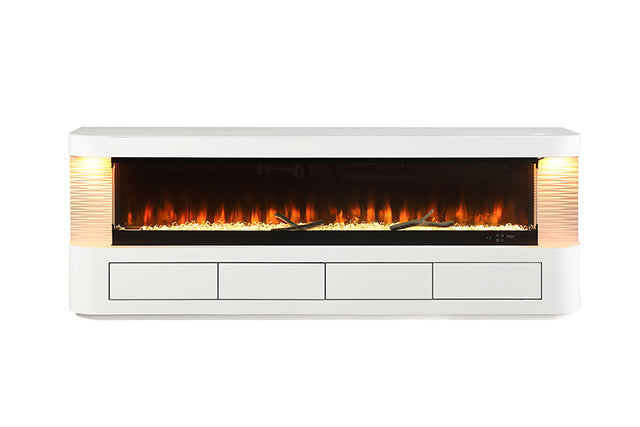 Luken 71" TV Stand w/ Electric Fire Place - Jay's Mattress Plus (NY)