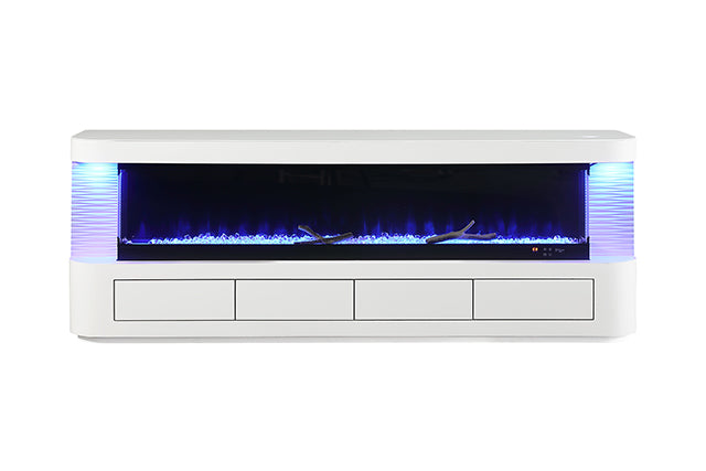 Luken 71" TV Stand w/ Electric Fire Place - Jay's Mattress Plus (NY)
