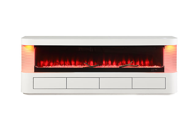 Luken 71" TV Stand w/ Electric Fire Place - Jay's Mattress Plus (NY)