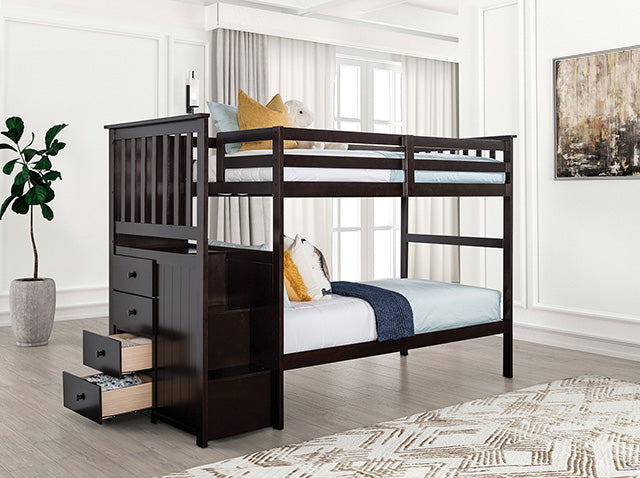 Ontario Twin/Twin Bunk Bed - Jay's Mattress Plus (NY)