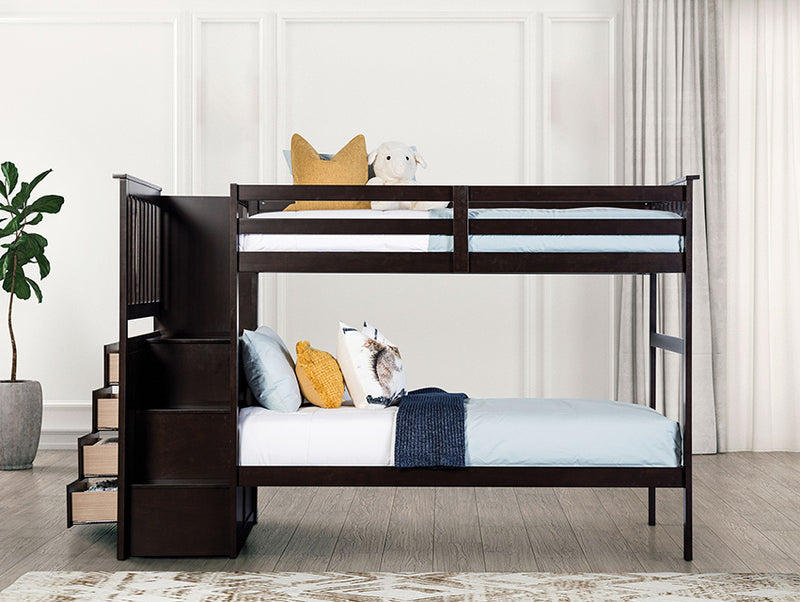 Ontario Twin/Twin Bunk Bed - Jay's Mattress Plus (NY)