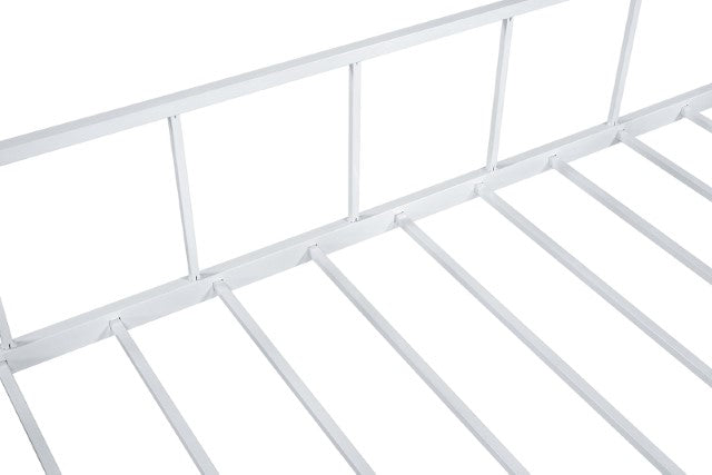 Rhonda Twin Loft Bed White, Silver, & Black - Jay's Mattress Plus (NY)