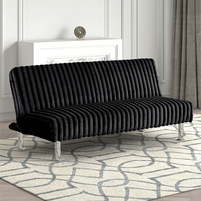 Hinwil Futon Sofa Bed Pink, Beige Grey, & Black - Jay's Mattress Plus (NY)