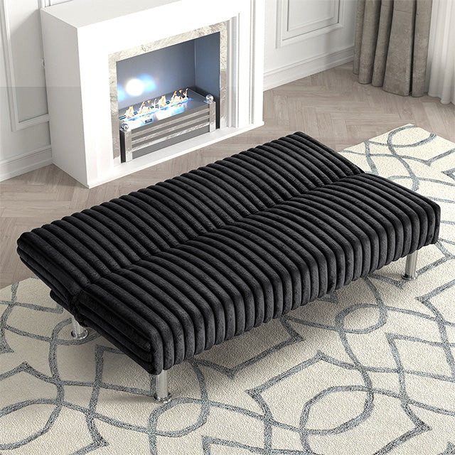 Hinwil Futon Sofa Bed Pink, Beige Grey, & Black - Jay's Mattress Plus (NY)