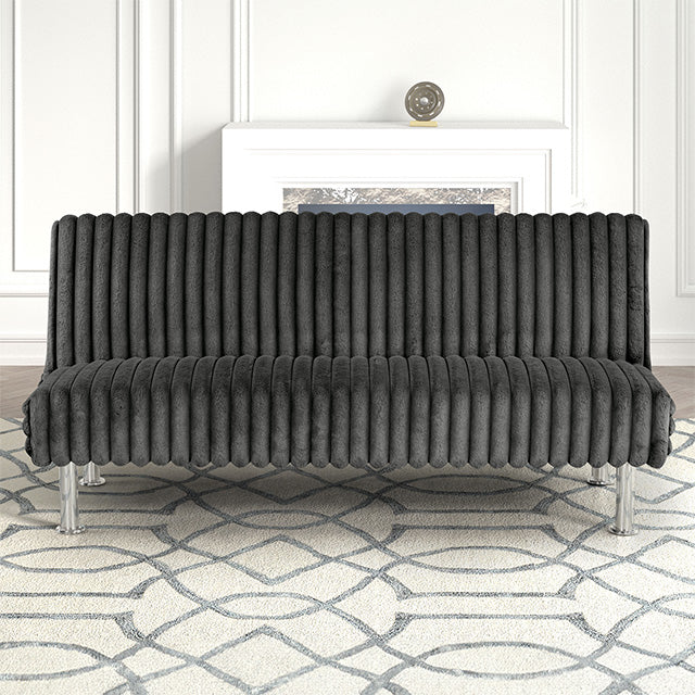 Hinwil Futon Sofa Bed Pink, Beige Grey, & Black - Jay's Mattress Plus (NY)