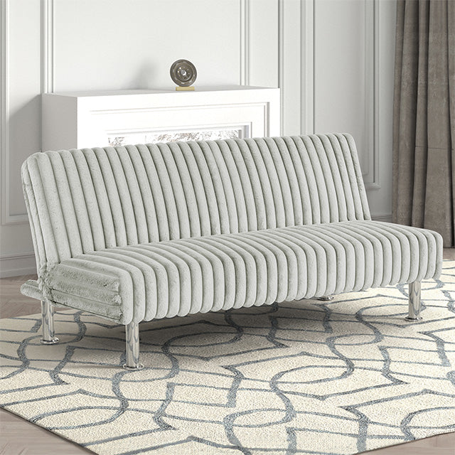 Hinwil Futon Sofa Bed Pink, Beige Grey, & Black - Jay's Mattress Plus (NY)