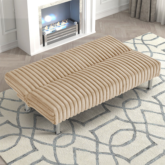 Hinwil Futon Sofa Bed Pink, Beige Grey, & Black - Jay's Mattress Plus (NY)