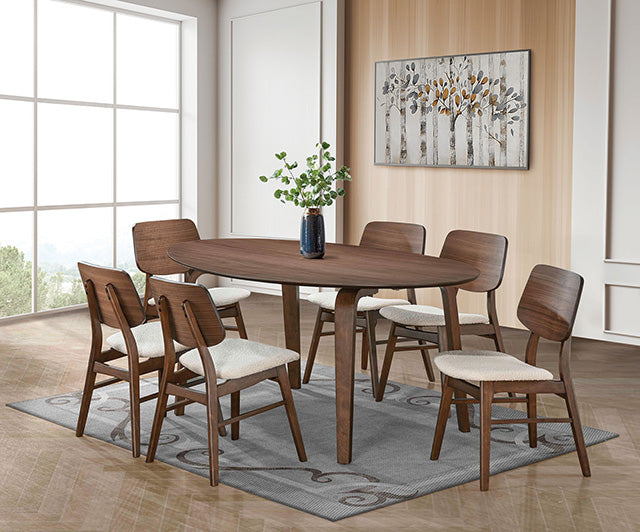 Narvik 7 Pc Dining Table Set - Jay's Mattress Plus (NY)