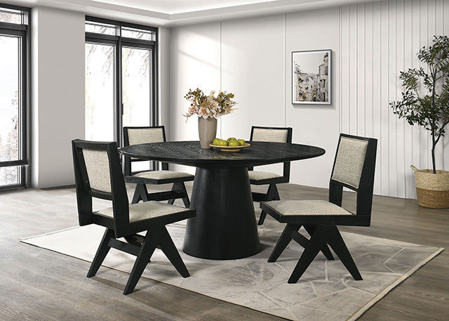 Tottenham 59" Round Dining Table - Jay's Mattress Plus (NY)