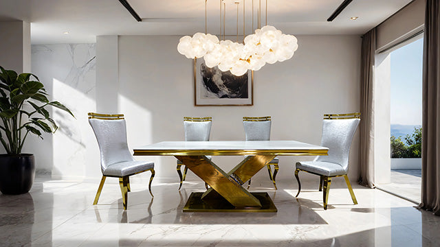 Palazzo Gold Chair (2/CTN) - Jay's Mattress Plus (NY)