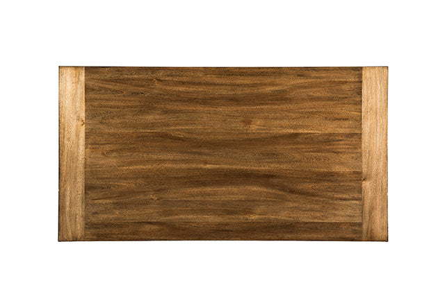Losone Dining Table Set with Bench Rustic - Jay's Mattress Plus (NY)