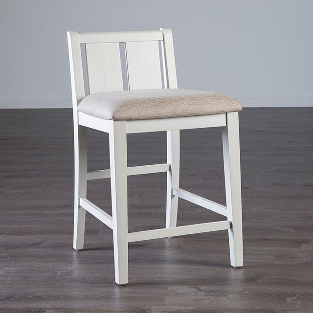 Lescles 3 Pc Counter Ht Set (1 Table + 2 Chairs) - Jay's Mattress Plus (NY)