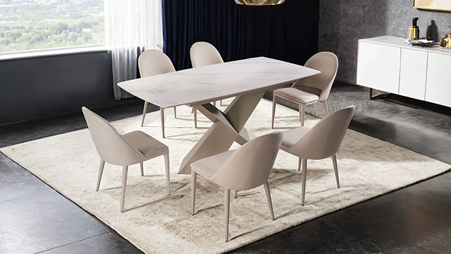 Lenvik 7 Pc Dining Table Set - Jay's Mattress Plus (NY)