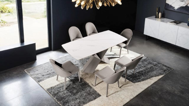 Lenvik 7 Pc Dining Table Set - Jay's Mattress Plus (NY)