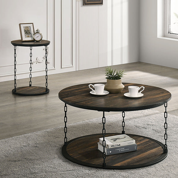Ophira 3 Pc. Table Set Brown - Jay's Mattress Plus (NY)
