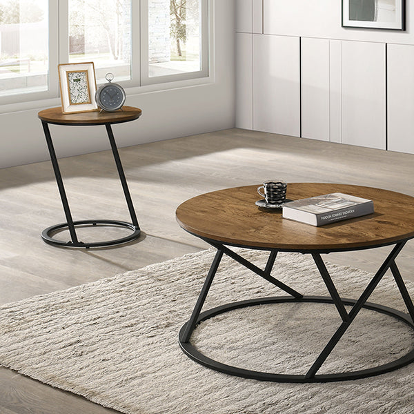 Ronde 3 Pc. Table Set Natural - Jay's Mattress Plus (NY)