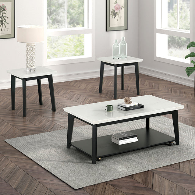 Thisted Square Marble End Table - Jay's Mattress Plus (NY)