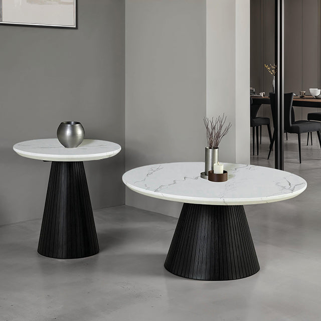 Sindal Round End Table - Jay's Mattress Plus (NY)