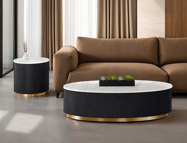 Virden Oval Cocktail Table - Jay's Mattress Plus (NY)