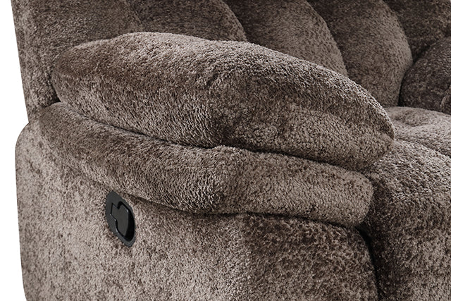 Hieronymus Manual Loveseat Brown - Jay's Mattress Plus (NY)