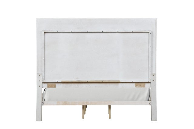 Stella Mia 4 Pc 5 Pc Queen Bedroom Set White & White - Jay's Mattress Plus (NY)