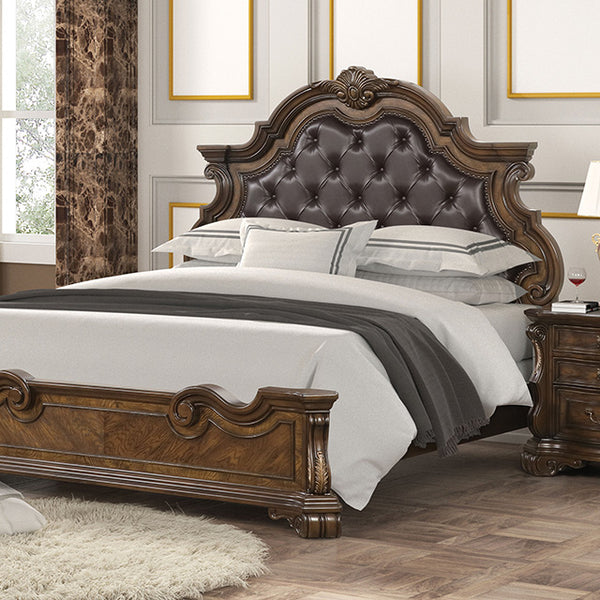 Leovanni 4 Pc Queen Bedroom Set Brown - Jay's Mattress Plus (NY)