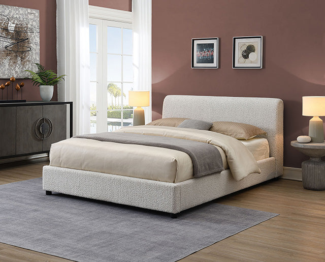 Vertham E.King, Full, & Queen Bed White & Black - Jay's Mattress Plus (NY)