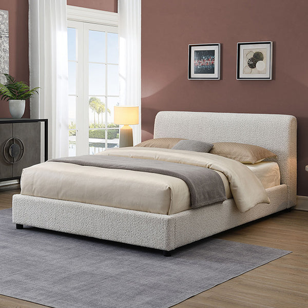Vertham E.King, Full, & Queen Bed White & Black - Jay's Mattress Plus (NY)