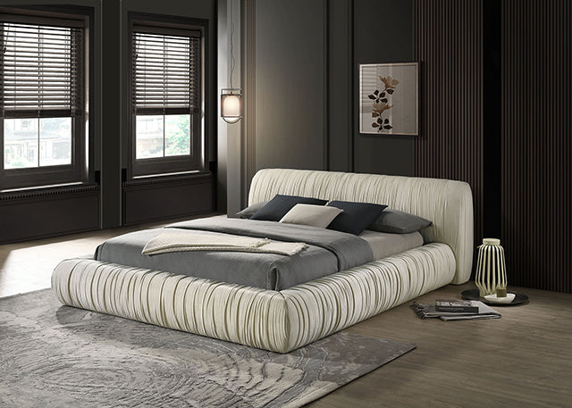 Palmdale Bed Black & Ivory - Jay's Mattress Plus (NY)