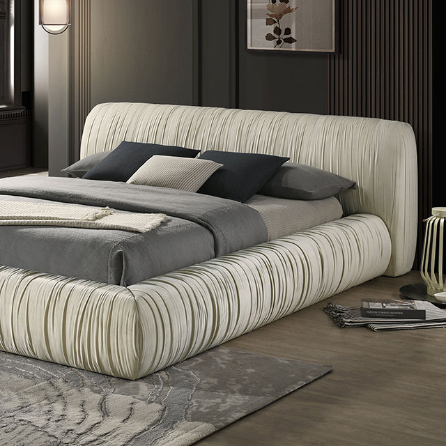 Palmdale Bed Black & Ivory - Jay's Mattress Plus (NY)