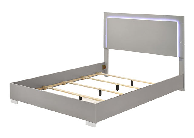 Sinistra E.King & Queen Bed White, Black & Beige - Jay's Mattress Plus (NY)