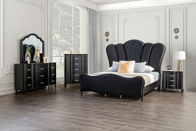 Melodi Parc Bed Black & Silver - Jay's Mattress Plus (NY)