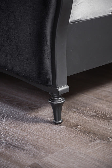 Melodi Parc Bed Black & Silver - Jay's Mattress Plus (NY)