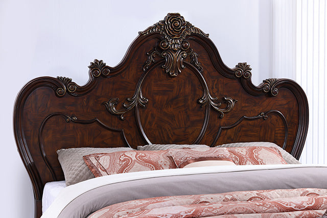 Roselli E.King & Queen Bed White & Chrome - Jay's Mattress Plus (NY)