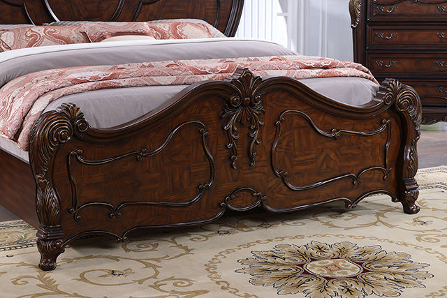 Roselli E.King & Queen Bed White & Chrome - Jay's Mattress Plus (NY)