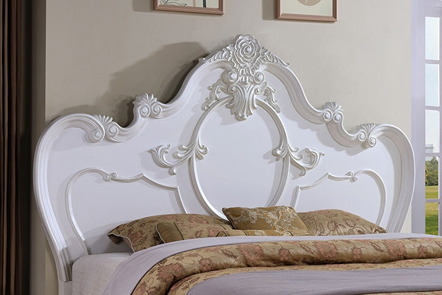 Roselli Bed Chrome & White - Jay's Mattress Plus (NY)