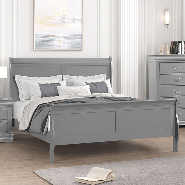 Louis Philippe Queen Bedroom Set - Jay's Mattress Plus (NY)