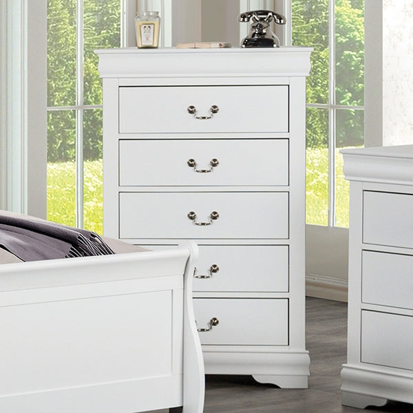 Louis Philippe Chest White - Jay's Mattress Plus (NY)