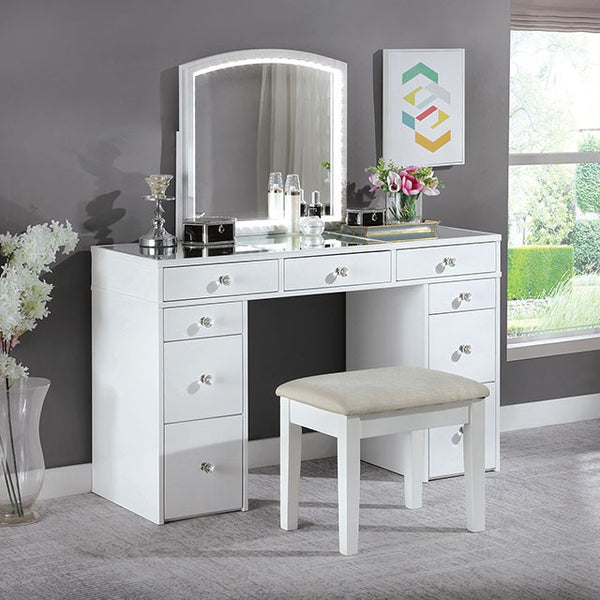 Louise Vanity W/ Stool - Jay's Mattress Plus (NY)