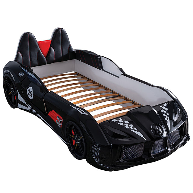 Trackster Bed White, Red,, Black, & Blue - Jay's Mattress Plus (NY)