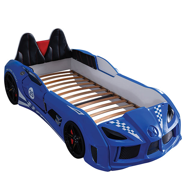 Trackster Bed White, Red,, Black, & Blue - Jay's Mattress Plus (NY)