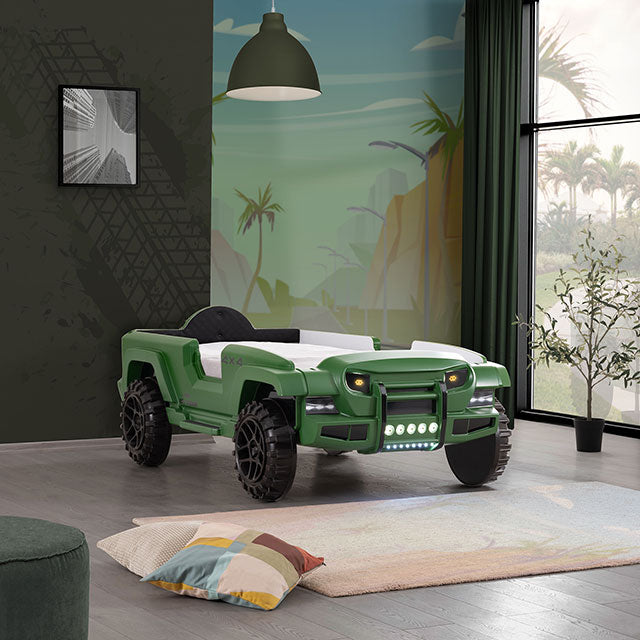 Randlar Bed Pink, Green, & Black - Jay's Mattress Plus (NY)