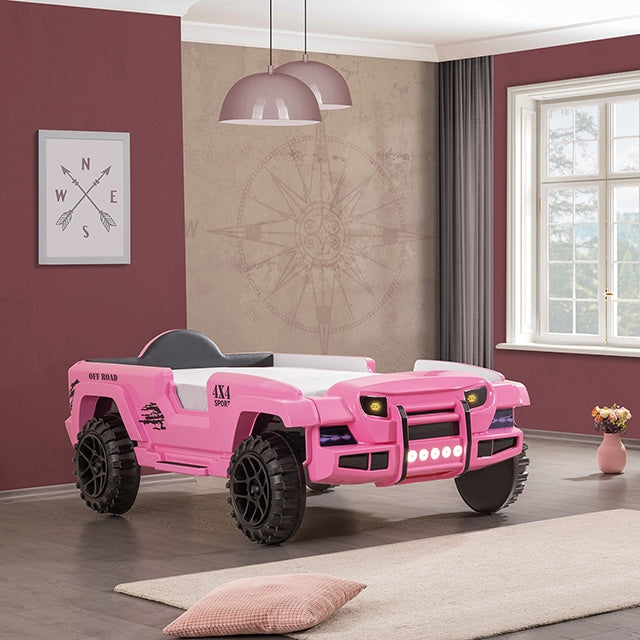 Randlar Bed Pink, Green, & Black - Jay's Mattress Plus (NY)