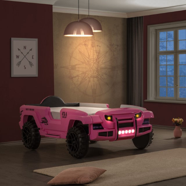Randlar Bed Pink, Green, & Black - Jay's Mattress Plus (NY)