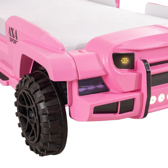 Randlar Bed Pink, Green, & Black - Jay's Mattress Plus (NY)