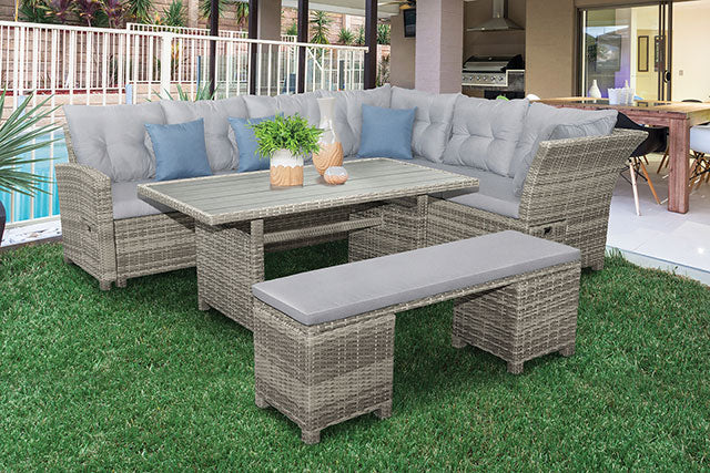 Malia 5 Pc. Sectional Set w/ Bench - Jay's Mattress Plus (NY)